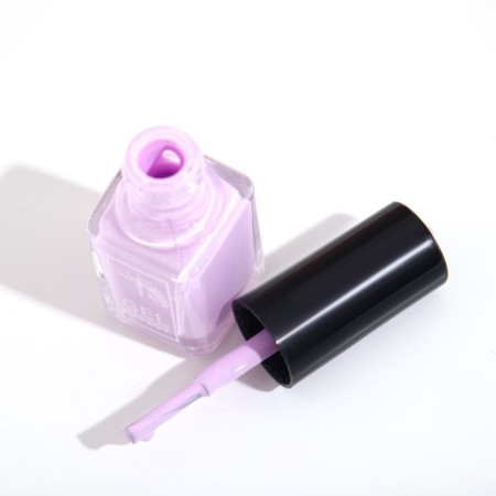Nail polish with gel effect, jeanmishel, tone 289, lavender matte, 6 ml-3