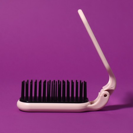 The comb is massage, folding, with a mirror, 3 × 10 cm, color mix-10