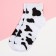 Women's socks kaftan "spots" size 36-40 (23-25 ​​cm)
