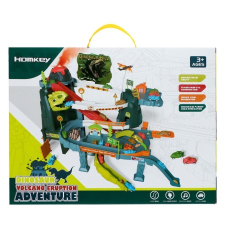 Auto traffic "dinosaur", sound effects, smoke effect-22