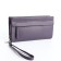 Women's wallet with lightning, purple color