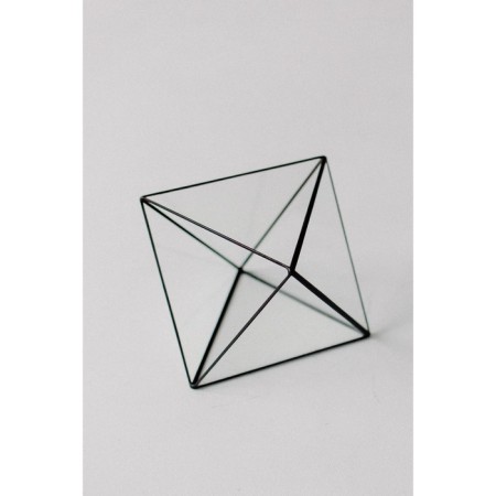 Florarium "Octahedron 15", Swes Silver-5
