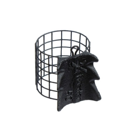 Metallic feeder X-Feeder ME Alligator M Grid, Matt Black, 50 g, 28 ml-1
