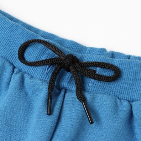 Baby trousers, blue color/diamonds, height 146-152 cm-2