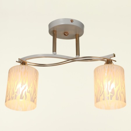 Lust Gallop "Landry" 2x60W E27 White-gold-1
