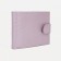 Wallet on the button, lilac color