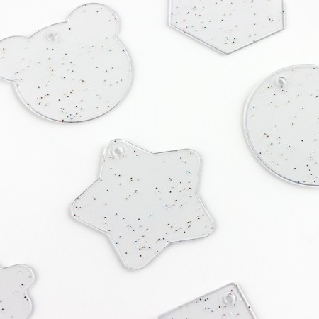 Large set for creating acrylic key fobs with stickers-6