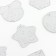 Large set for creating acrylic key fobs with stickers