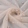 Mesh with beads, 150 cm, 1 ± 0.2 m, beige color
