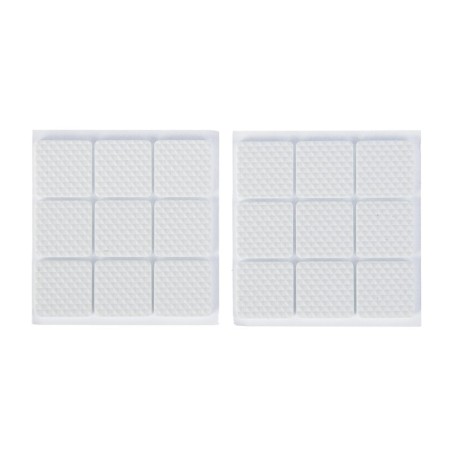 Layer furniture square tundra, size 25 x 25 mm, 18 pcs, polymer, white color