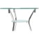Journal table Round glass/metal, chrome 59x59x52 cm