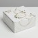 Box Gift team, packaging, “March 8”, 15 x 15 x 7 cm