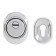 Decorative lining Bulat BND 01.04, for a cylinder mechanism, chrome