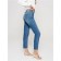 Women's jeans with a high landing CONTE Elegant Mom Fit, size M, color Mid Blue