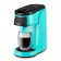 Coffee machine KitFort KT-7121-2, capsule, 800 watts, 0.36 l, turquoise