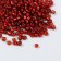 Beads "Zlatka" 08/0, 3 mm, 10 g 0324 T. Red