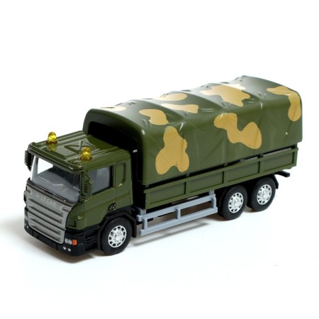 Metal “Army” truck, inertia, mix-4