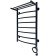 Electric towel "Sanprise" Classic P8, 500x800 mm, universal, black
