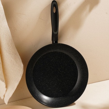 Aluminum pan with anti -stick coating SL Home, D = 28, H = 5 cm, black color-3