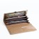 Women's wallet on magnet, beige color