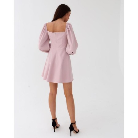 Dress summer female mist size 46, pink-6