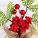 Decor "Winter Charm" berries in a bag 15 cm