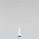 Suspended lamp Elektrostandard, Lead Led 9 W, 1150x60x60 mm, IP20, white color