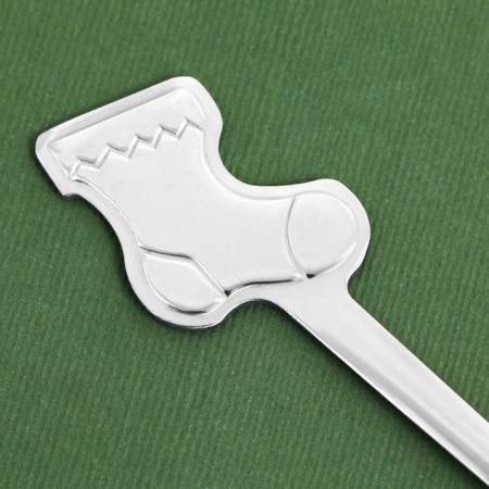 A set of spoons "Happiness and Good luck", 4 pcs., 12.8 x 2.3 cm, 12.8 x 1.9 cm-5