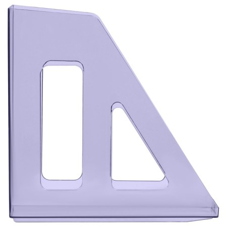 Paper tray Vertical Stamm "Asset", tinted purple, width 70mm-1