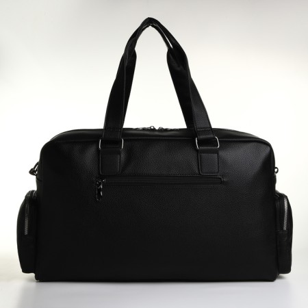 Road bag with lightning, long belt, black color-1