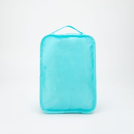 Cosmetic bag with lightning, blue color-1