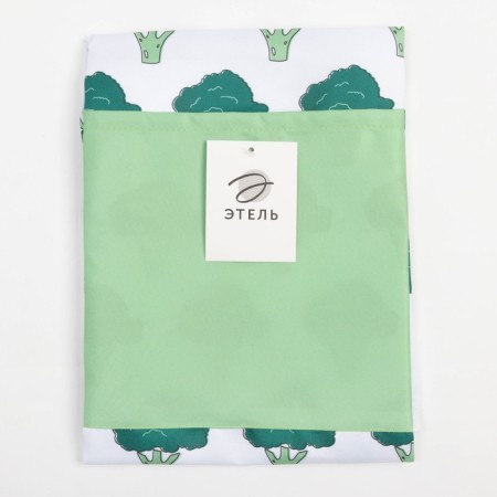 Apron Ethel Broccoli 70 x72 cm, 100% p/e-6