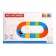 Magnetic designer "Magic track", the machine drives from batteries, 19 parts