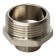 Nipple of the transition stout SFT-0004-011434, 1 1/4 "x 3/4", external thread, nickel. brass