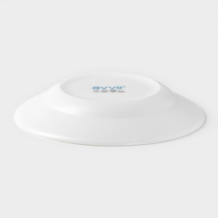 Deep plate AVVIR "Regal", 450 ml, d = 20 cm, glass ceramic, white color-2