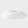 Deep plate AVVIR "Regal", 450 ml, d = 20 cm, glass ceramic, white color