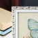 Photo frame plastic 20x25 cm "Valentine" white with a gold drawing 28x23 cm