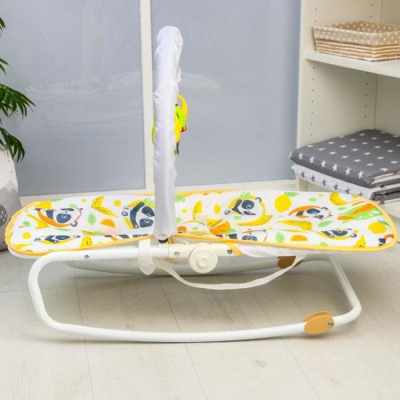 Shakeslong - rocking for newborns "Panda", game arc, toys mix-7
