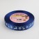Satin tape "Deer", 15 mm, 23 ± 1 m, blue color No. 122