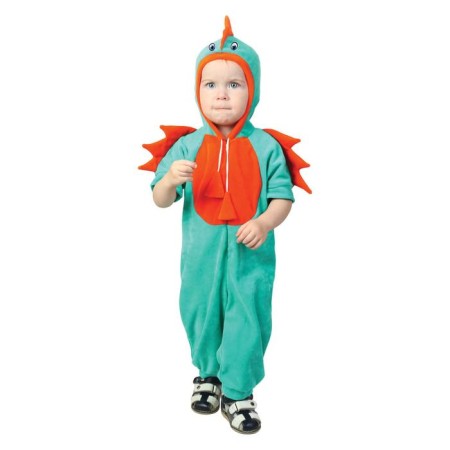 Carnival overalls for the smallest "dragon", velor, height 68-92