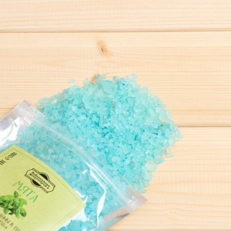 Salt for a bath and bath "Mint" 500 grams of Dobroparov-1