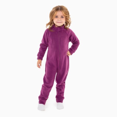 Combineson children, cherry color, height 86-92 cm-3
