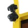 Universal seat transverse extrusion, with a folding back and a soft seat