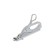 Scissors battery tundra, for working with fabric, 2haa