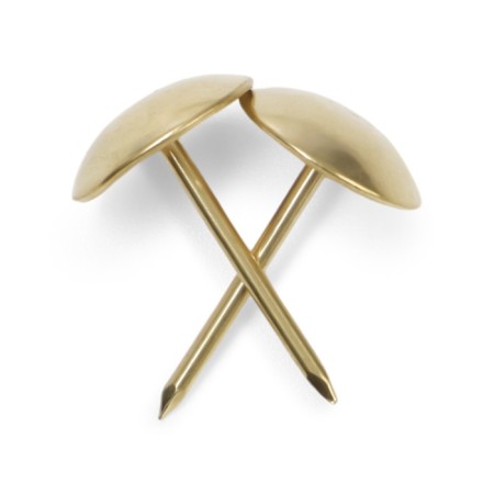 Tundra nails, decorative, 10x18.5 mm, gold, 50 pcs-10