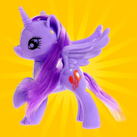 Set of Pony "Cute" 2 pcs., With accessories, Mix color-9