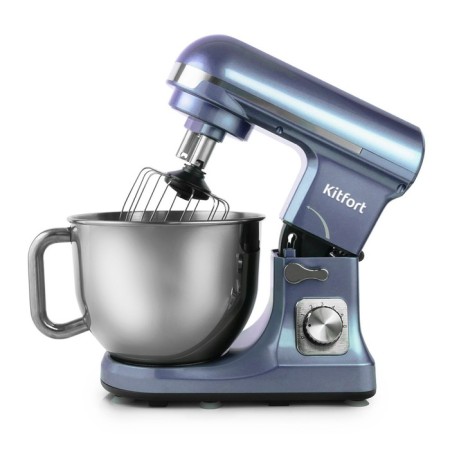 Mixer KitFort KT-1343-2, planetary, 1000 watts, 5 l, 6 speeds, blue-1