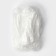 A set of plastic disposable tablespoons, 4 objects: fork, tablespoon, knife, teaspoon, 16.5 cm, white color