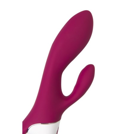 SATISFYER HEATED AFFAIR vibrator with clitoral stimulant, red color-3
