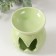 Aroma lamp ceramics "butterfly" green 7.2x7.2x8.9 cm